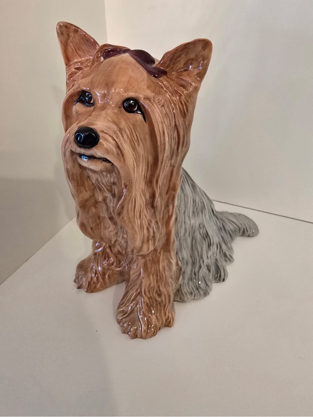 Vintage Royal Albert Yorkshire Terrier Porcelain Figurine – Excellent Condition